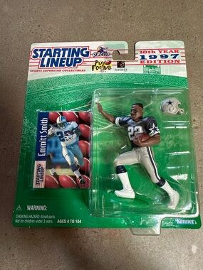 Starting Lineup Emmitt Smith 1997 Edition Football Figure
